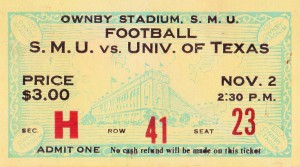 1935 SMU National Champions vs. Texas
